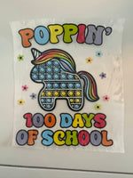 Load image into Gallery viewer, School - Poopin 100 Days Of School Youth Crewneck / Hoodie
