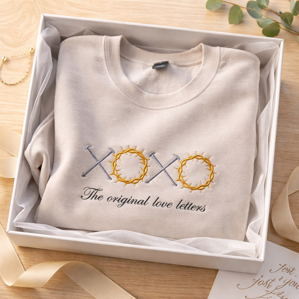 The Original Love Letters - Crewneck Adult Embroidery