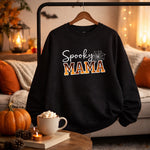 Load image into Gallery viewer, Spooky Mama - Crewneck Adult Embroidery
