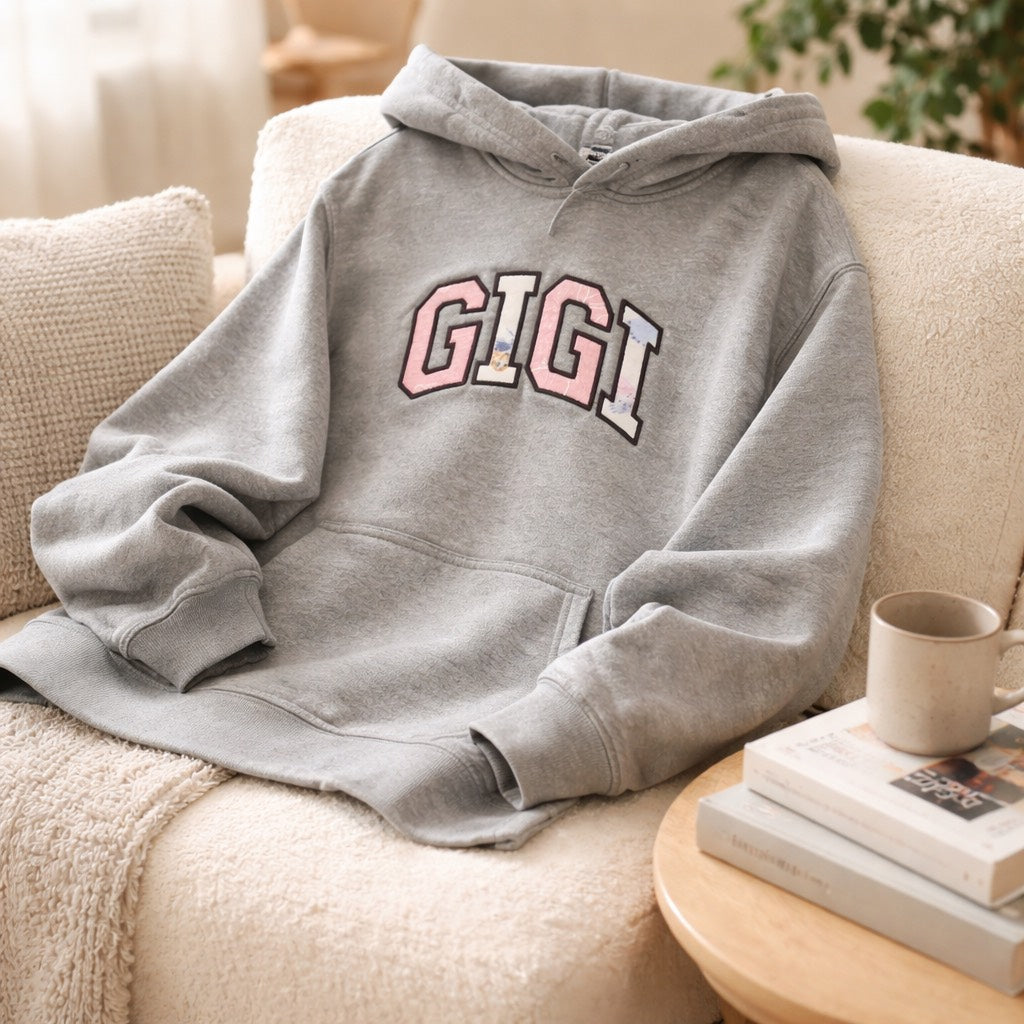 Gigi Keepsake  -  Hoodie Adult Embroidery