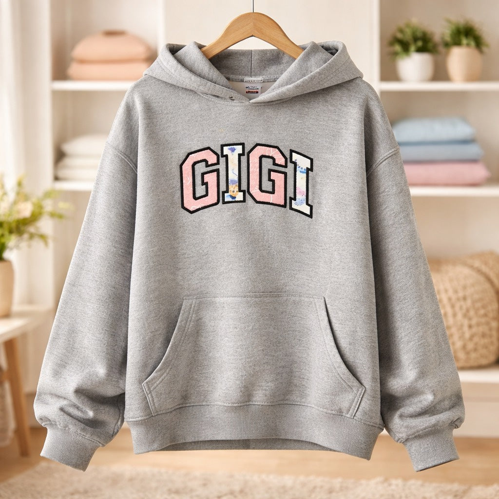 Gigi Keepsake  -  Hoodie Adult Embroidery