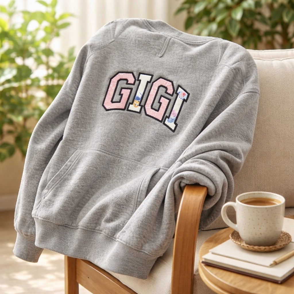 Gigi Keepsake  -  Hoodie Adult Embroidery