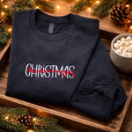 Load image into Gallery viewer, Merry Christmas - Crewneck Adult Embroidery
