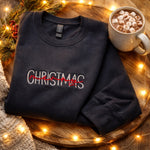 Load image into Gallery viewer, Merry Christmas - Crewneck Adult Embroidery
