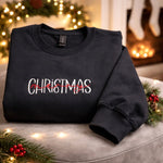 Load image into Gallery viewer, Merry Christmas - Crewneck Adult Embroidery
