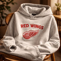 Detroit Red Wings -  Hoodie Adult Embroidery
