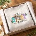 True Story he has risen - Crewneck Adult Embroidery