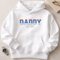 Daddy EST - Hoodie Adult Embroidery