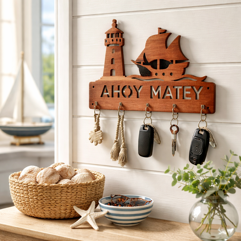 Lighthouse - Key Chain Holder