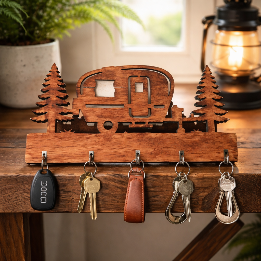 Camping - Key Chain Holder