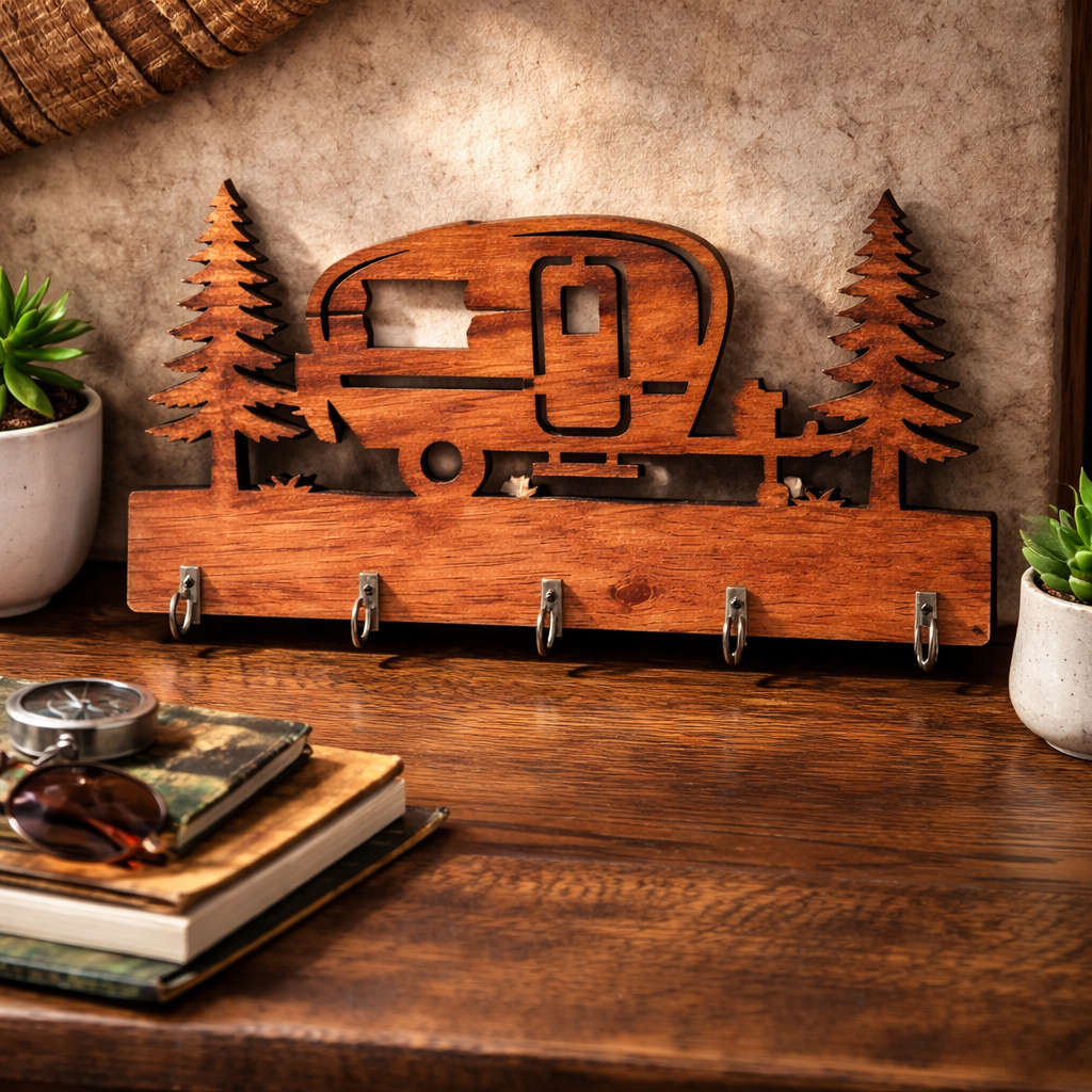 Camping - Key Chain Holder