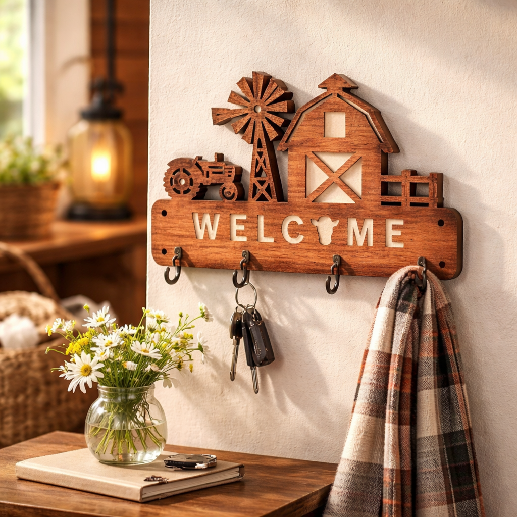 Farmhouse - Key Chain Holder