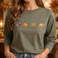 Autumn  - Long Sleeve T-Shirt Adult Embroidery