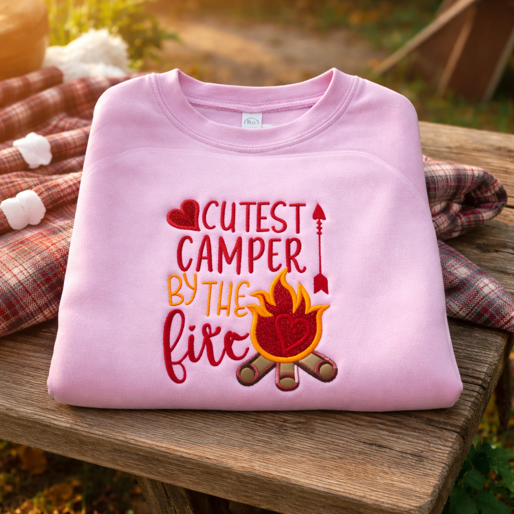 Cutest Camper - Kids Embroidery