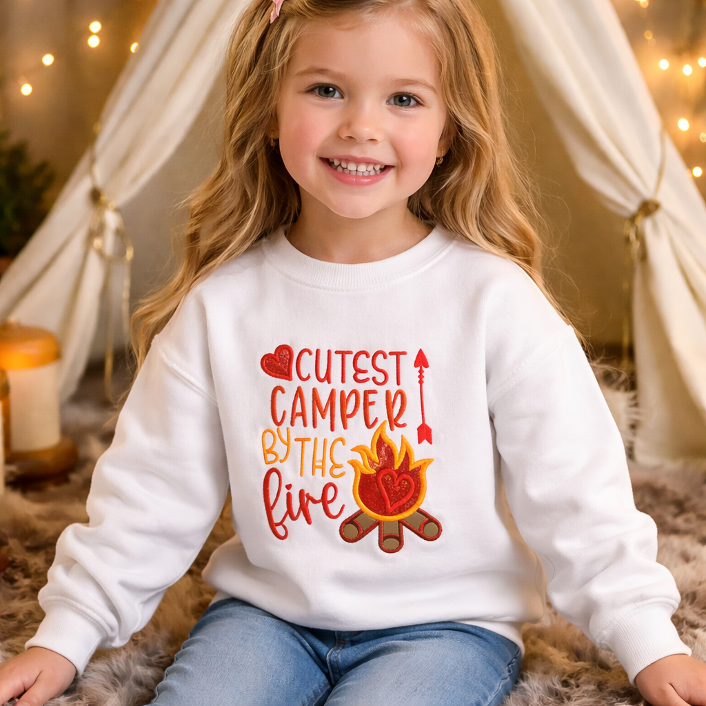 Cutest Camper - Kids Embroidery