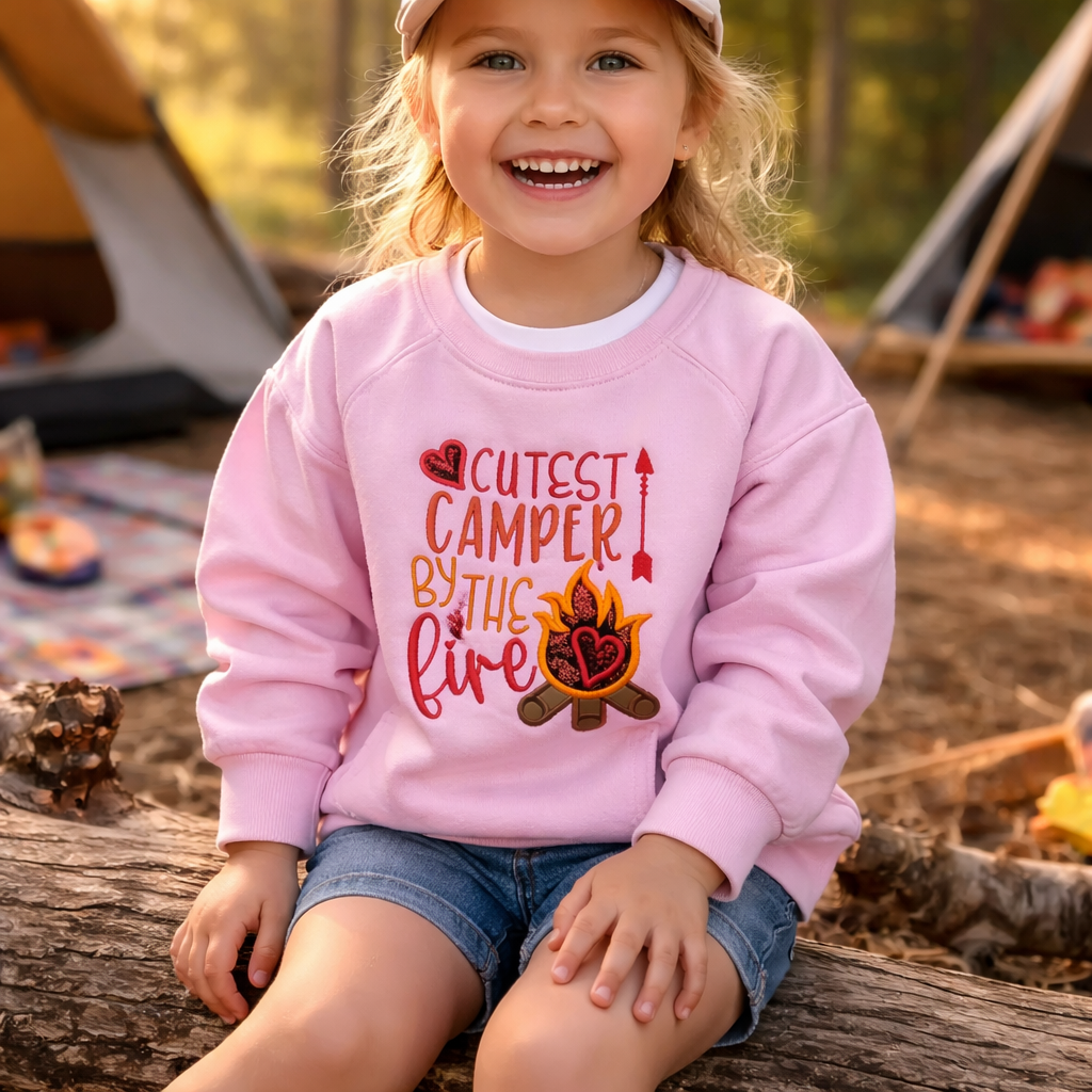 Cutest Camper - Kids Embroidery