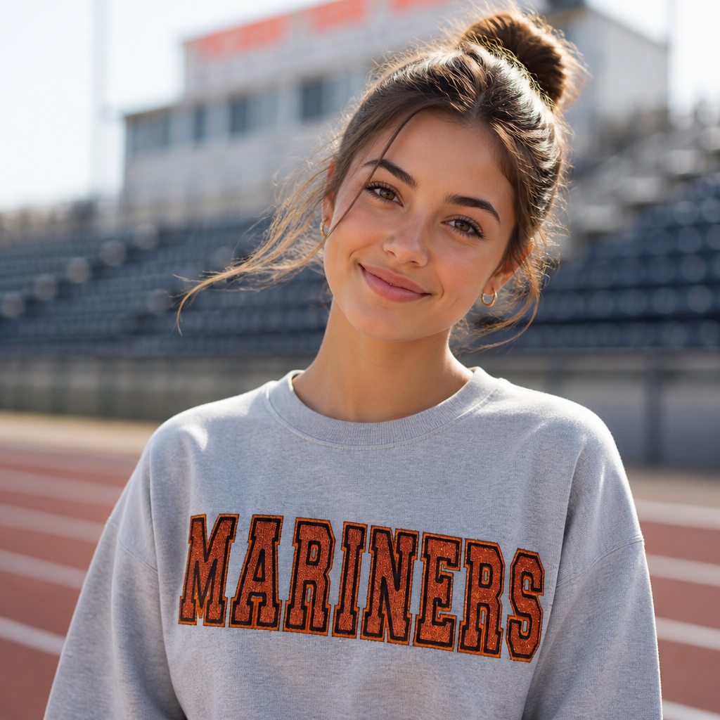 Youth Mariners Embroidered Spirit Wear- Kids Embroidery