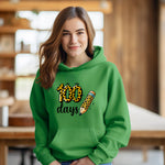 Load image into Gallery viewer, School - 100 Days Of School Cheetah Youth Crewneck / Hoodie
