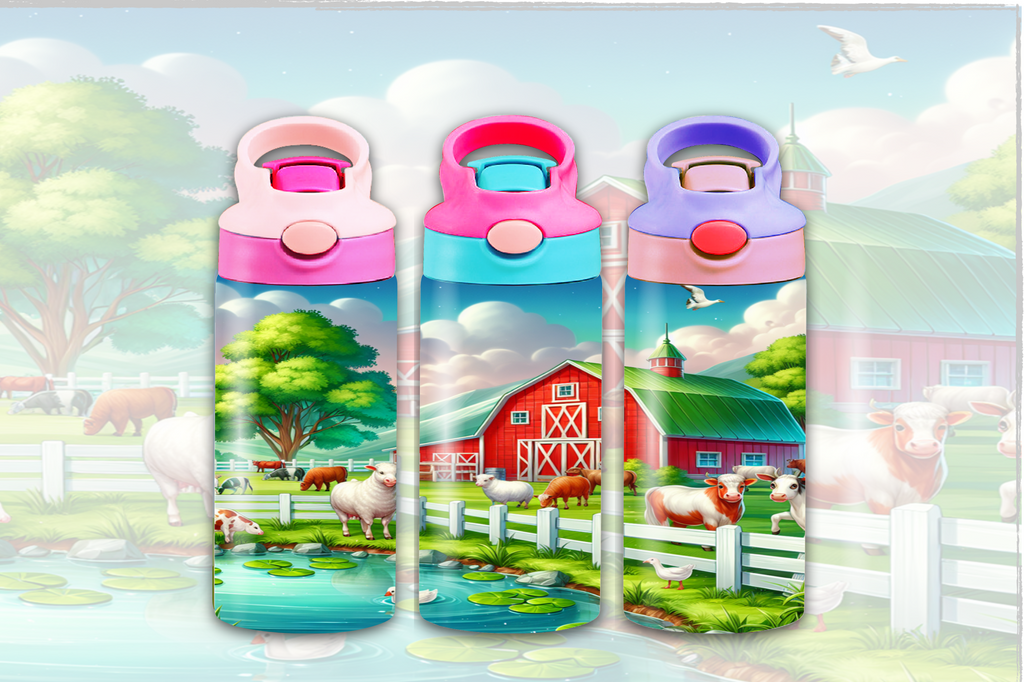 Farm Yard 12oz - Kids Sippy Digital Download