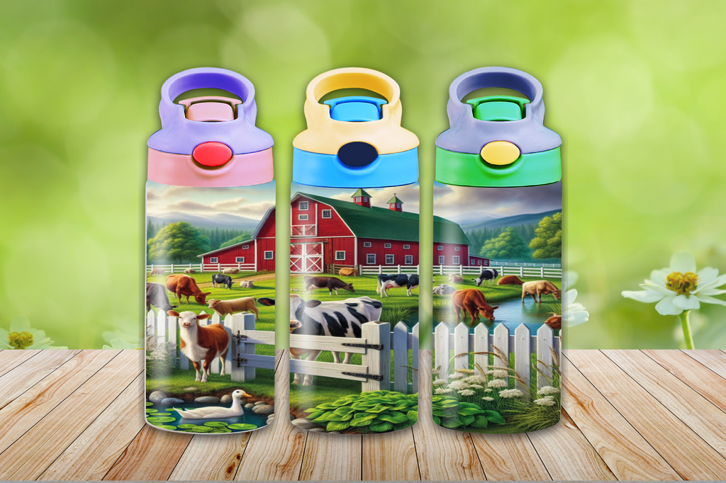 Farm Yard 12oz - Kids Sippy Digital Download