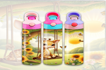 Load image into Gallery viewer, Giraffe On Swing Kids 12oz Sippy - Digital Download
