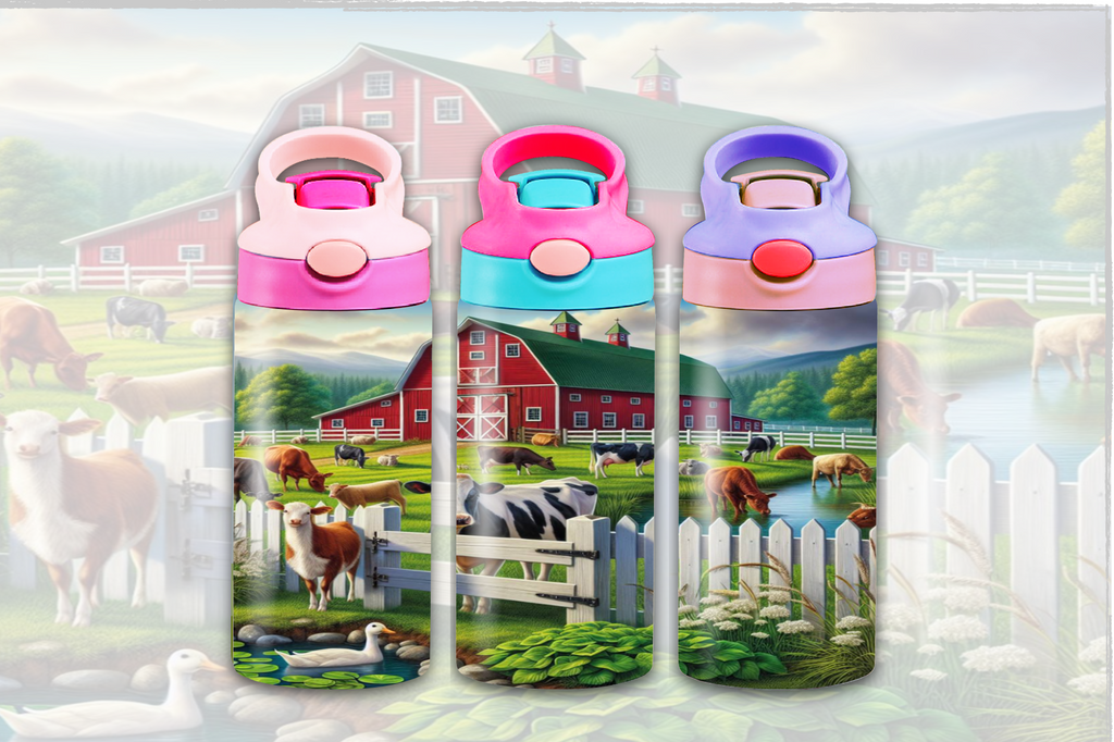 Farm Yard 12oz - Kids Sippy Digital Download
