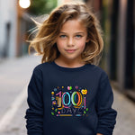 Load image into Gallery viewer, School - 100 Days Of School Youth Crewneck / Hoodie
