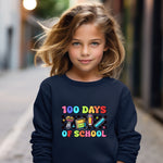 Load image into Gallery viewer, School - 100 Days Of School Youth Crewneck / Hoodie
