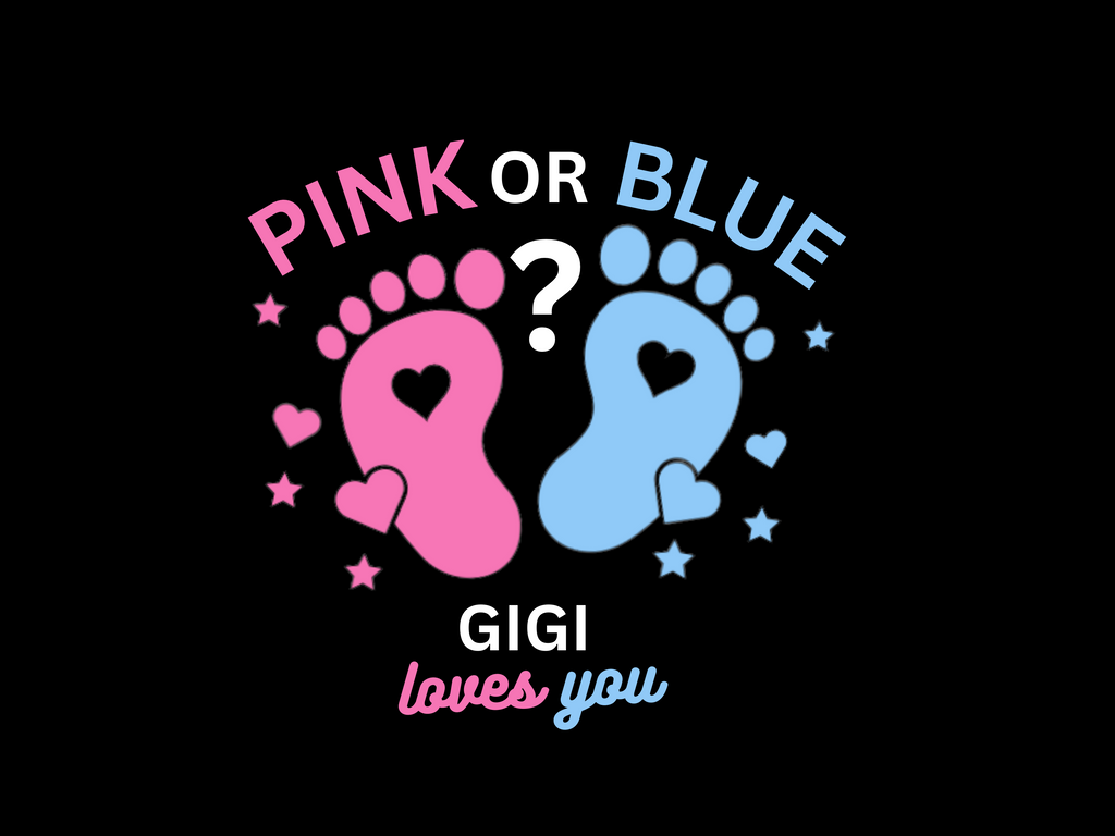 Baby Reveal - Pink Or Blue GiGi - Adult Direct To Film Transfer