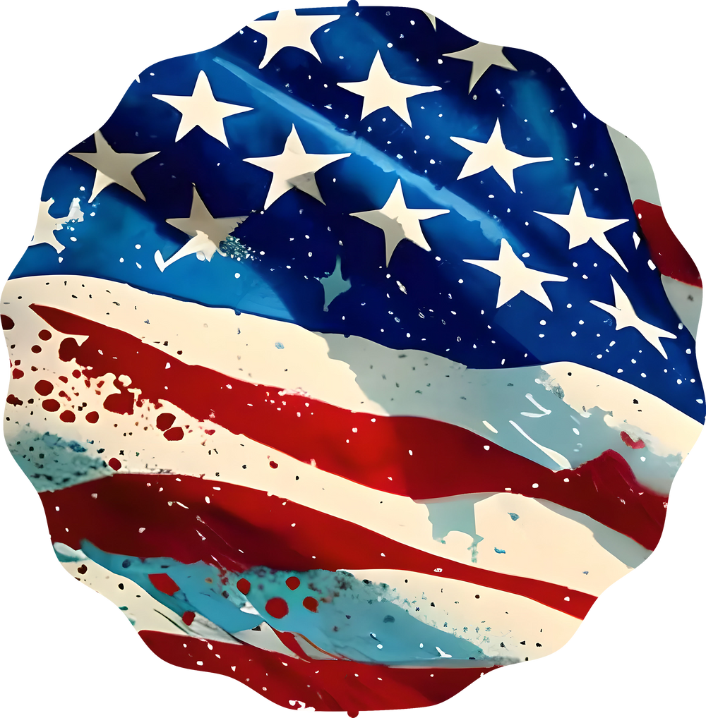 Patriotic 2 - Wind Spinner