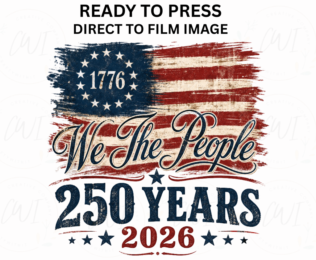 We The People 1776-2026 - Youth/Adult Direct To Film Transfer