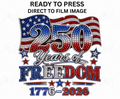 Patriotic Faux Rhinestone - Adult Direct To Film Transfer
