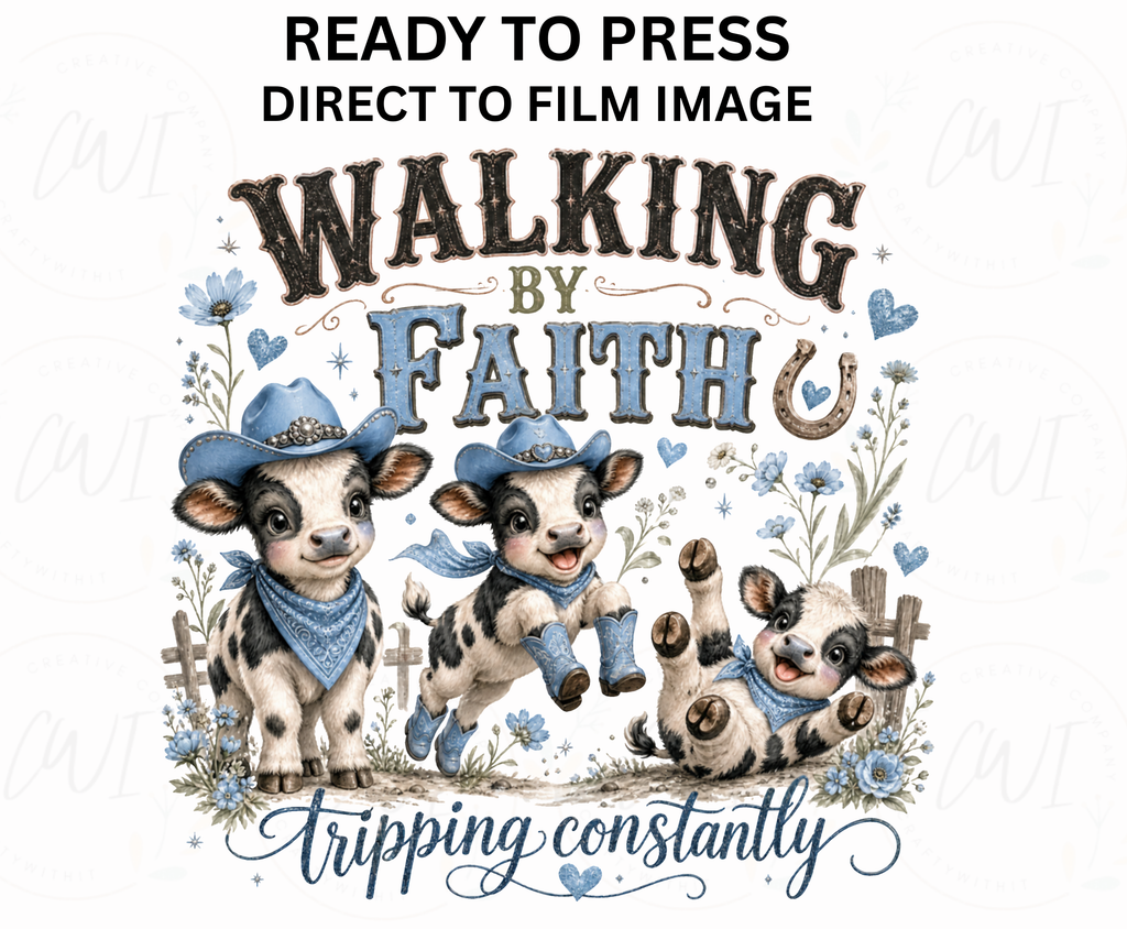 Walking By Faith Tripping Constantly - Youth/Adult Direct To Film Transfer