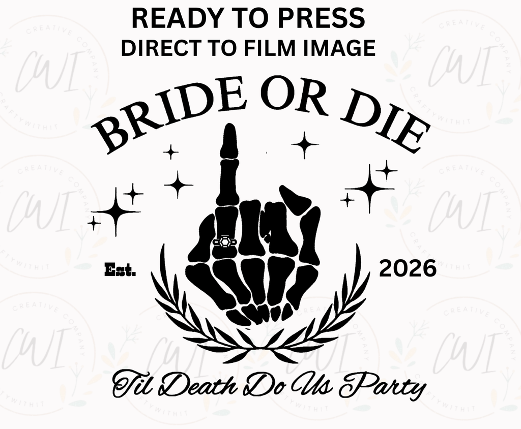 Bride Or Die - Adult Direct To Film Transfer