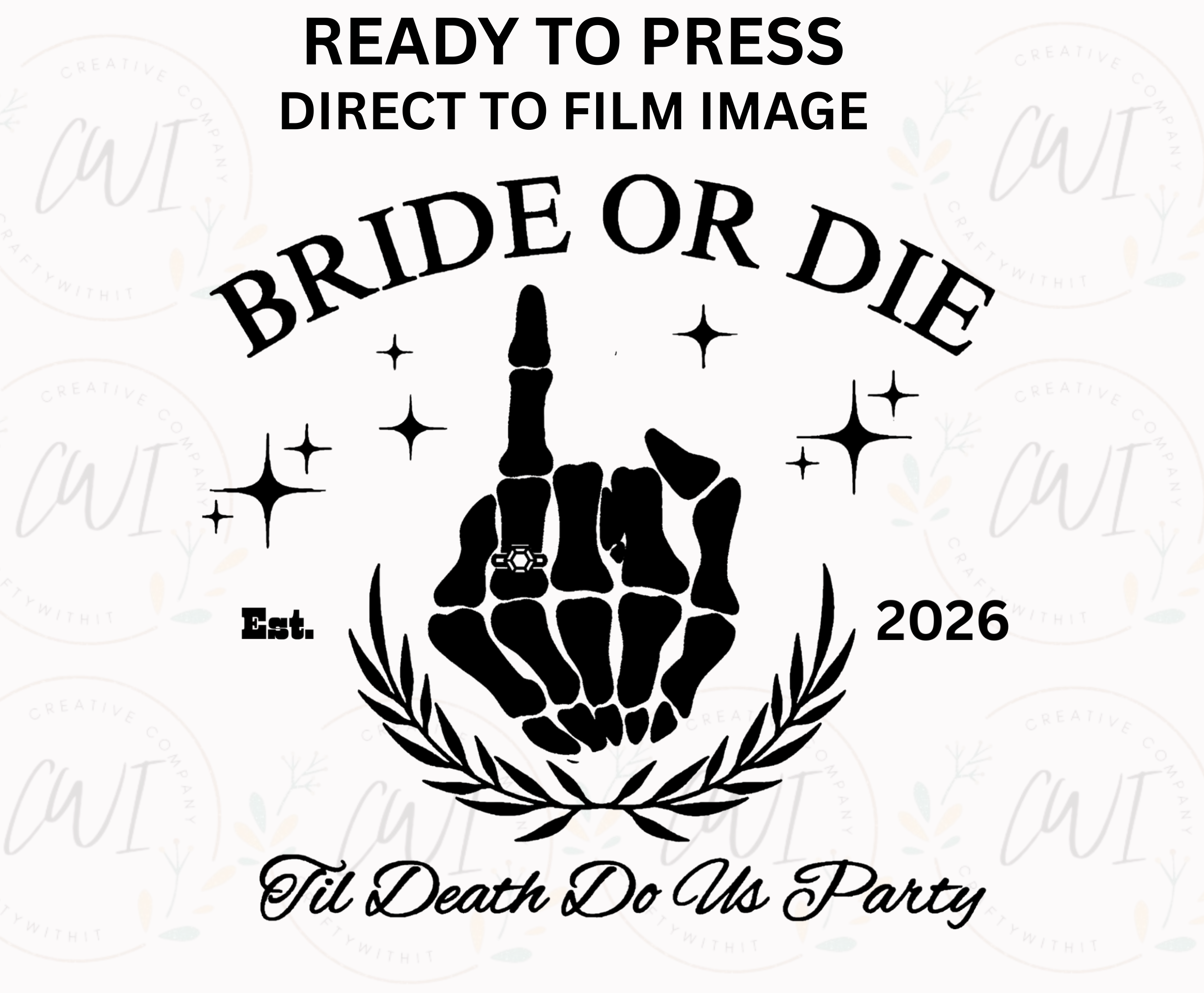 Bride Or Die - Adult Direct To Film Transfer