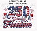 Freedom Independence Day 250 Years - Adult Direct To Film Transfer