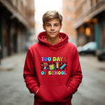 Load image into Gallery viewer, School - 100 Days Of School Youth Crewneck / Hoodie
