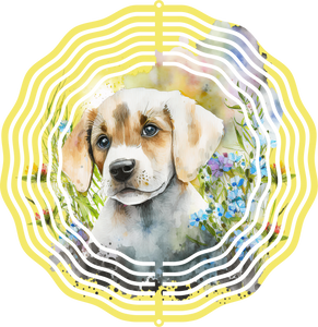 Spinner Puppy- Wind Spinner