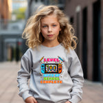 Load image into Gallery viewer, School - Level Up 100 Days Of School Youth Crewneck / Hoodie
