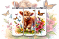 Highland Cow 5 - Tumbler Digital Download