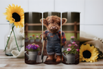 Load image into Gallery viewer, Highland Cow Gardner Tumbler
