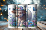 Load image into Gallery viewer, Highland Cow Spring 3  Tumbler
