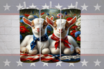 Load image into Gallery viewer, Goats Patriotic Tumbler
