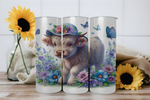 Load image into Gallery viewer, Highland Cow Spring 3  Tumbler
