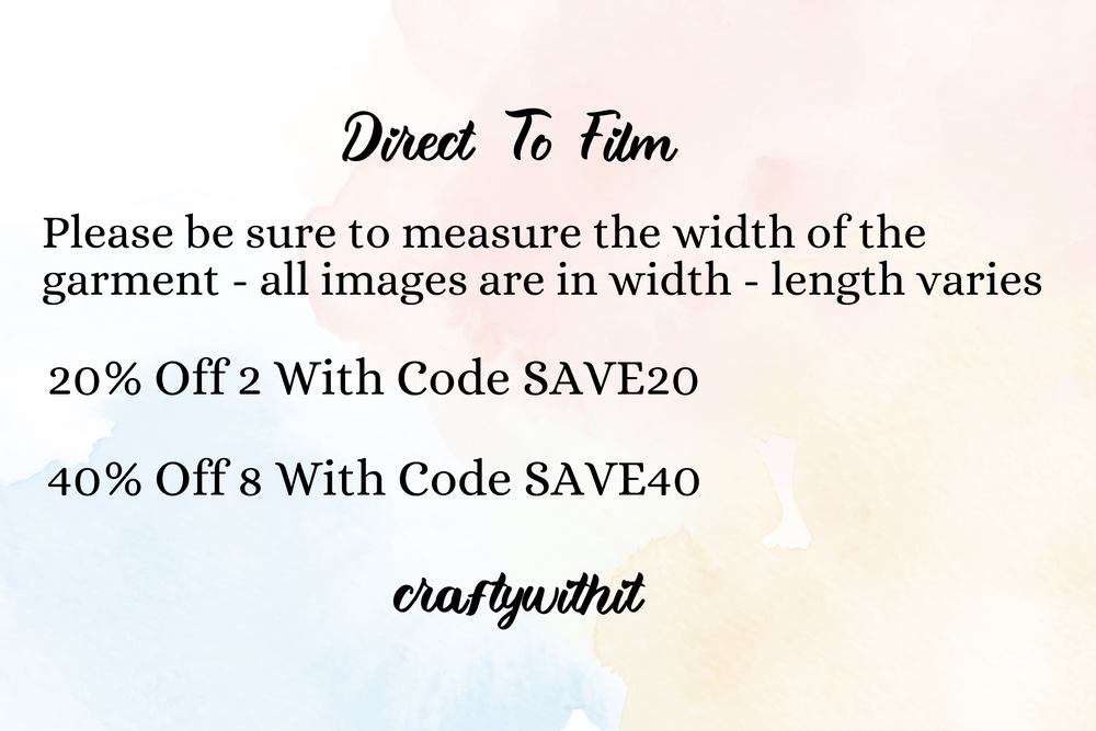 Halloween - Ghost Coffee - Direct To Film - DTF Transfer