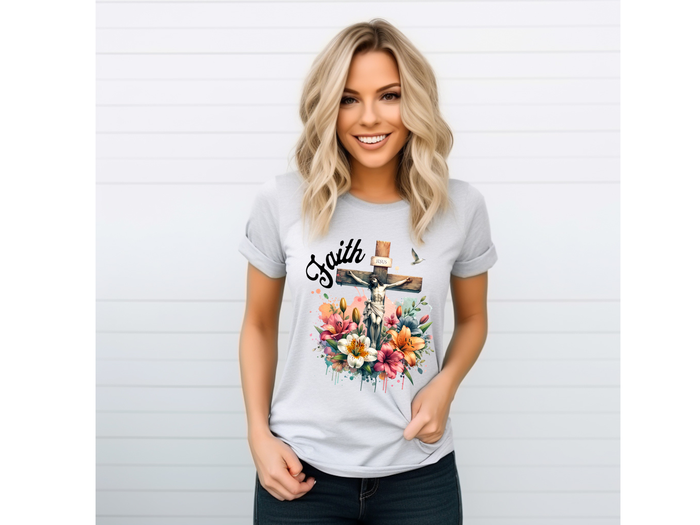Faith 1 Sublimation - PNG Digital Download