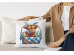 Load image into Gallery viewer, Highland Cow Easter Sublimation PNG  - Digital Download
