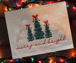 Load image into Gallery viewer, Merry And Bright - Crewneck Adult Embroidery
