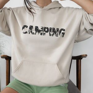 Camping  Adult Hoodie