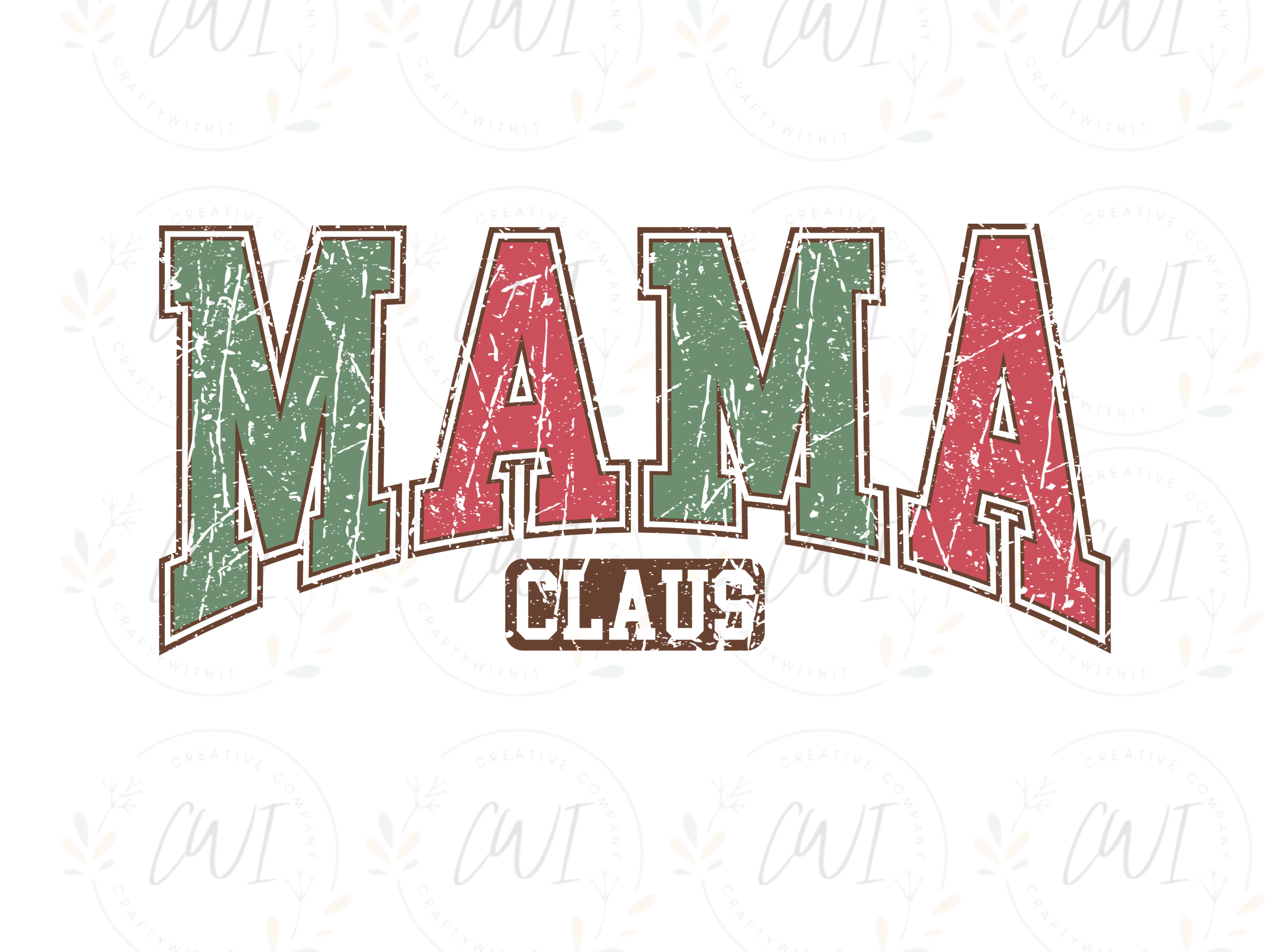 Mama Claus - DTF Transfer